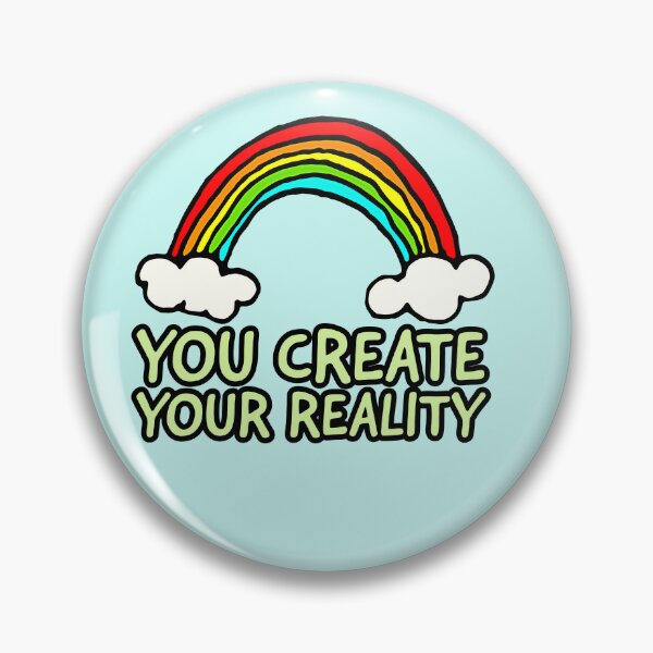 Item preview, You create your reality | Law of attraction quote designed and sold by Theleochick.