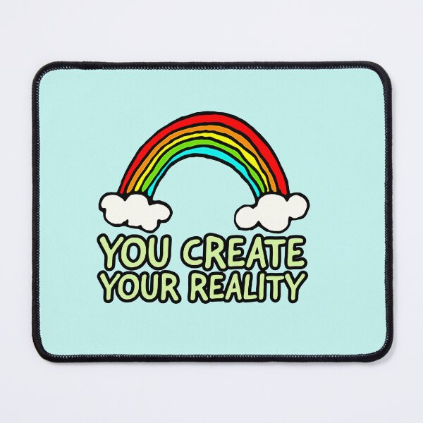 Item preview, You create your reality | Law of attraction quote designed and sold by Theleochick.
