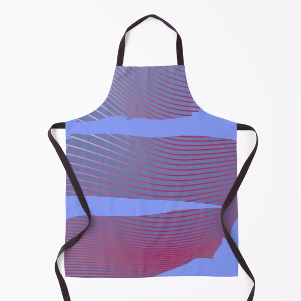 Item preview, Blue tones brightly colored design with red accent lines designed and sold by BearCaveDesigns.