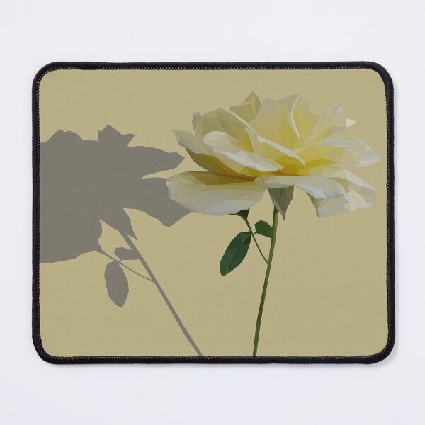 Item preview, Low Poly Yellow Rose designed and sold by ErinFCampbell.