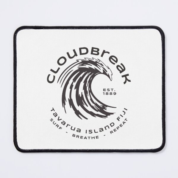 Item preview, Cloudbreak Tavarua Island Fiji Surf Breathe Repeat designed and sold by BlazingBoar.