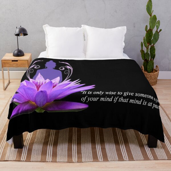 Item preview, Fantasy Fun Image of Buddhist Behind a Lotus Flower Advising on Giving Advice Novelty Quotation  designed and sold by NovawayDirect.