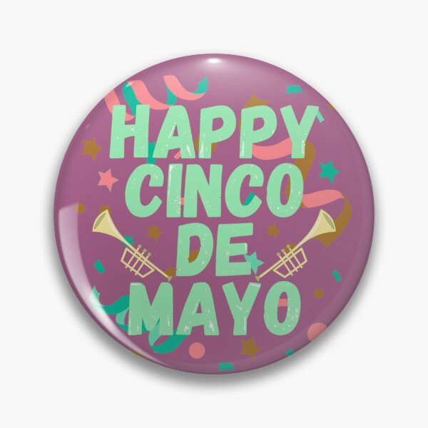 Item preview, Happy Cinco De Mayo Turquoise Colorful Celebration Design designed and sold by TrulyEpoque.