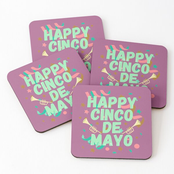 Item preview, Happy Cinco De Mayo Turquoise Colorful Celebration Design designed and sold by TrulyEpoque.