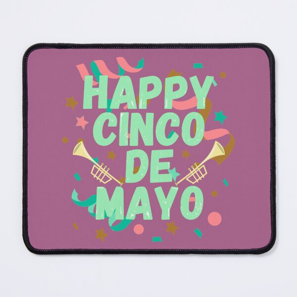 Item preview, Happy Cinco De Mayo Turquoise Colorful Celebration Design designed and sold by TrulyEpoque.
