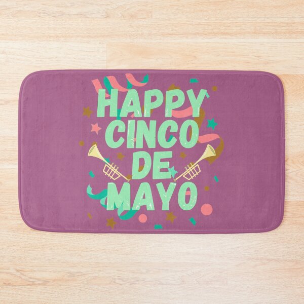 Item preview, Happy Cinco De Mayo Turquoise Colorful Celebration Design designed and sold by TrulyEpoque.