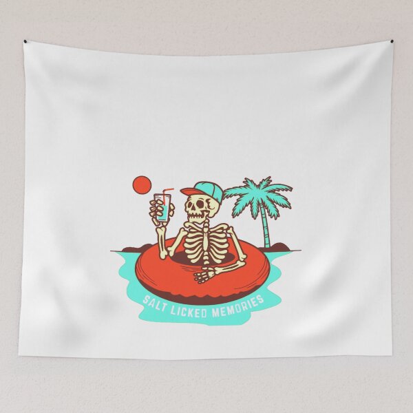 Item preview, Summerlover- skeleton float, salt licked memories  designed and sold by NOMADIC ART.