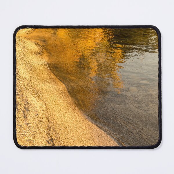 Item preview, Autumnal Silks - Glorious Golden Reflections at the Beach designed and sold by Georgia Mizuleva.