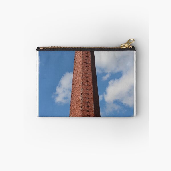 Item preview, High brick smokestack in the blue sky designed and sold by mrivserg.
