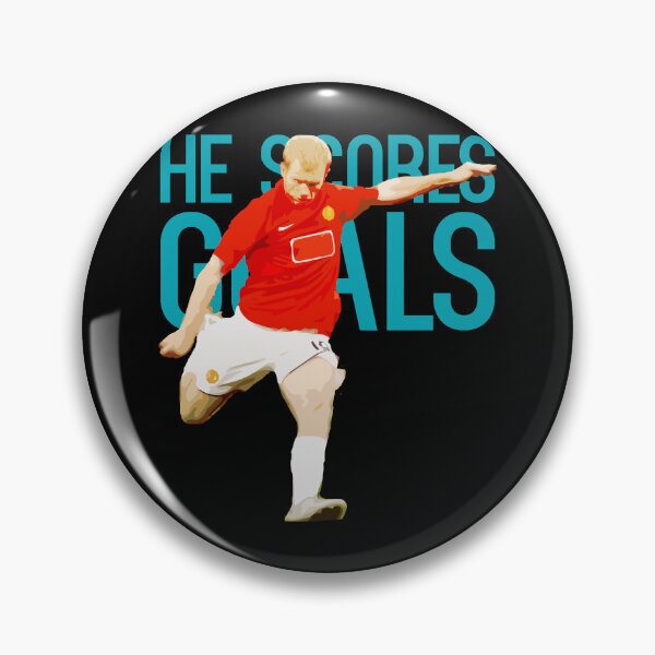 Item preview, Paul Scholes He Scores Goals Sticker designed and sold by ricedali41.