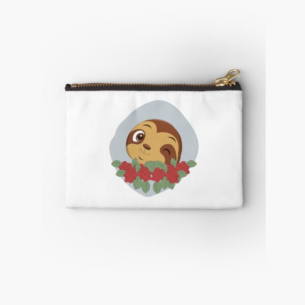 Item preview, Cute Sloth with flowers. designed and sold by Kanchan1987.