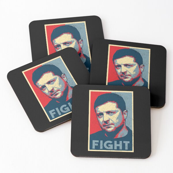 Item preview, Zelensky Ukraine Fight [Worn Design] designed and sold by politicalamity.