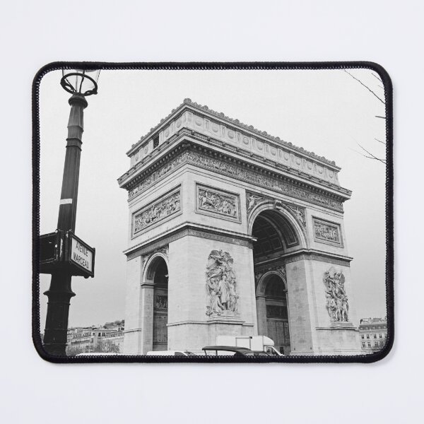 Item preview, Arch of Triumph in black and white, Paris, France designed and sold by CarolinaReina.