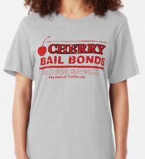 Cherry Bail Bonds Slim Fit T-Shirt