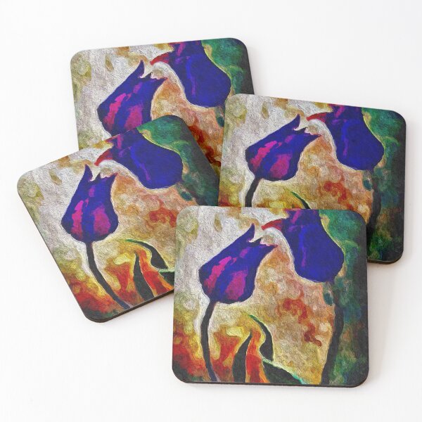 Item preview, Purple Tulips designed and sold by Anas Arts.