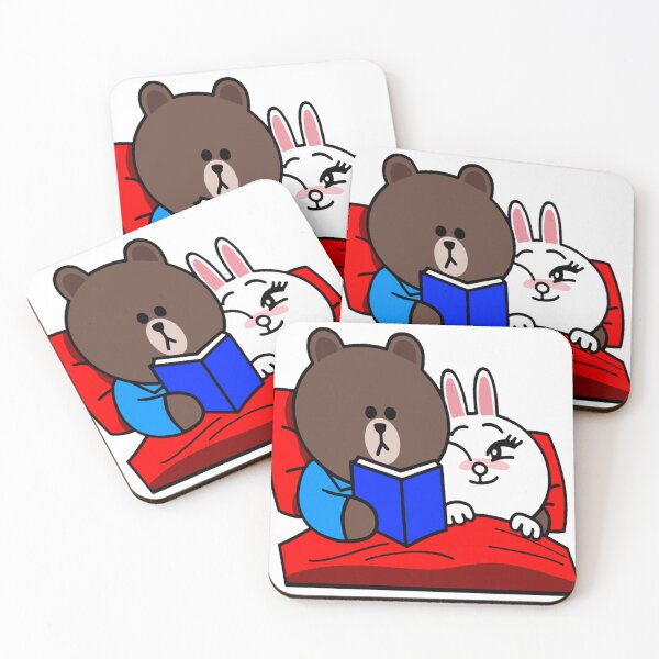 Item preview, Cute Brown and Cony bedtime story Classic . designed and sold by CameronBrewer1.