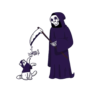 Artwork thumbnail, grims pet by Childish by Design