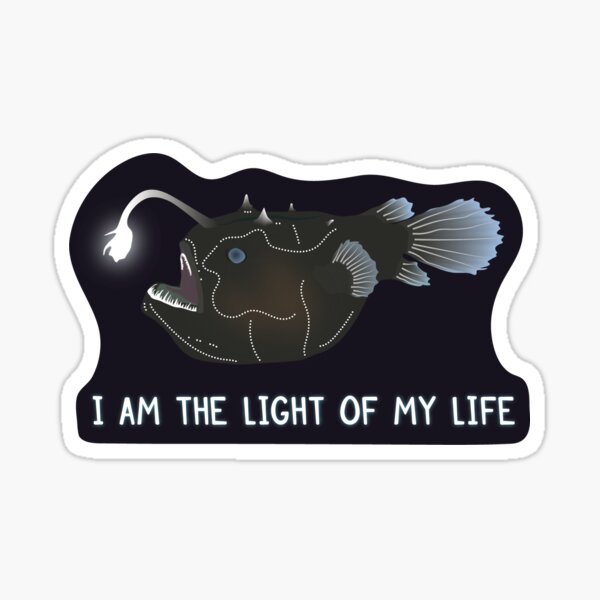 Independent Anglerfish Sticker