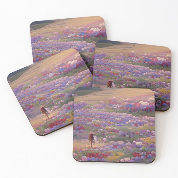 Item preview, Peaceful Field of Flowers designed and sold by Arkneer.