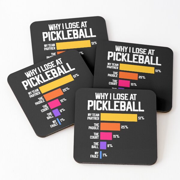 Item preview, Why I Lose at Pickleball Funny pun for pickleballers designed and sold by grinta2021.