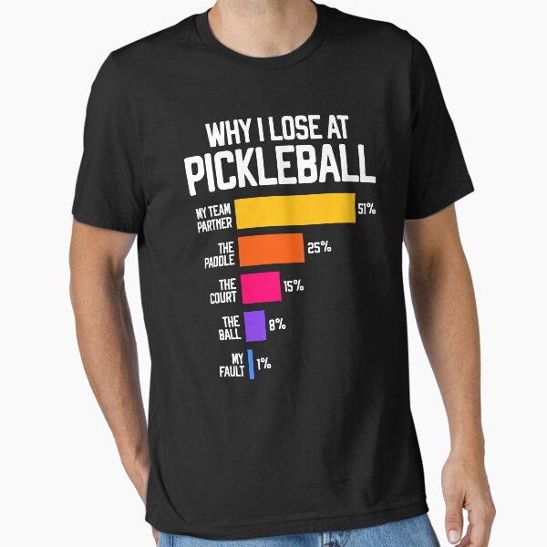 Item preview, Why I Lose at Pickleball Funny pun for pickleballers designed and sold by grinta2021.