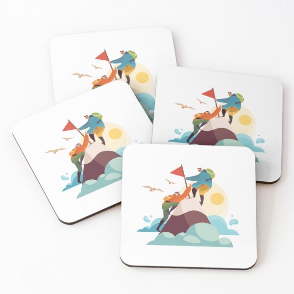 Item preview, Seek and adventure mountaineering,STICKER PACK designed and sold by Emil1993.