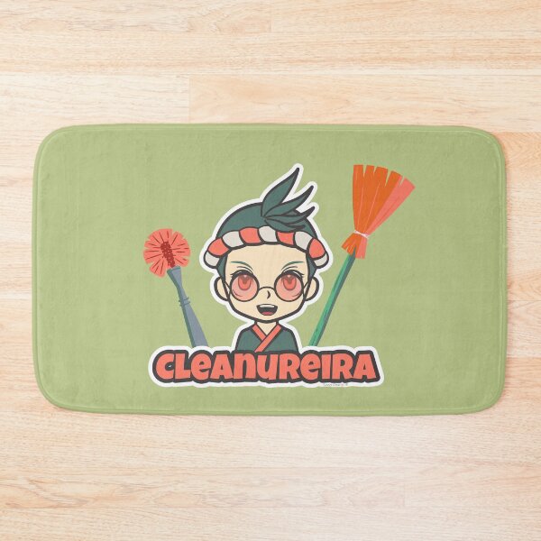 Item preview, Cleanureira Action Cleaning Lady Anime Dusting Housekeeping designed and sold by SavvyCleaner.