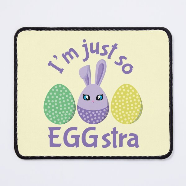 Item preview, I'm Just So EGGstra Cute Easter Eggs Bunny designed and sold by dass-art.