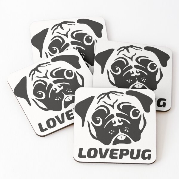 Item preview, Pug Dog LovePug graphic designed and sold by peterpaz.