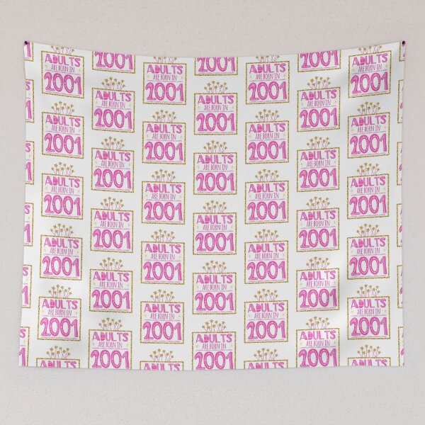 Item preview, adults are born in 2001 16 years old shirt designed and sold by bestdesign4u.