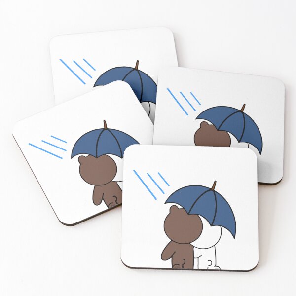 Item preview, Cute Brown bear and Cony life&x27;s storms Essential . designed and sold by CameronBrewer1.
