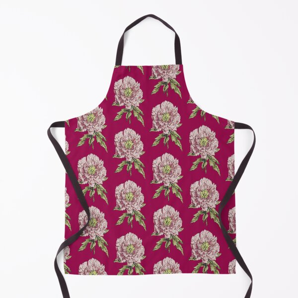Item preview, Machine embroidery, Exquisitely Embroidered Pionie, Botanical Design, Aesthetic Floral Design, Stitch crafting, unique embroidered art designed and sold by RudolphBarnard.