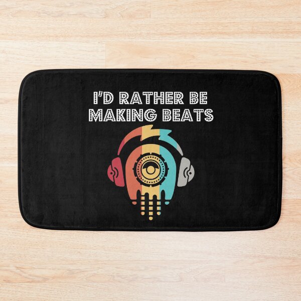 Item preview, Id Rather Be Making Beats Beat Pad DJ Audio Music Producer designed and sold by JukeLox.