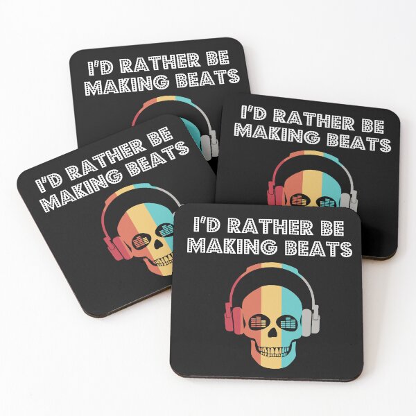 Item preview, Id Rather Be Making Beats Beat Pad DJ Audio Music Producer Gift designed and sold by JukeLox.