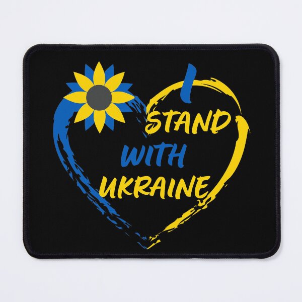 Item preview, I Stand With Ukraine | Heart | Ukraine Flag designed and sold by zakariadesigner.