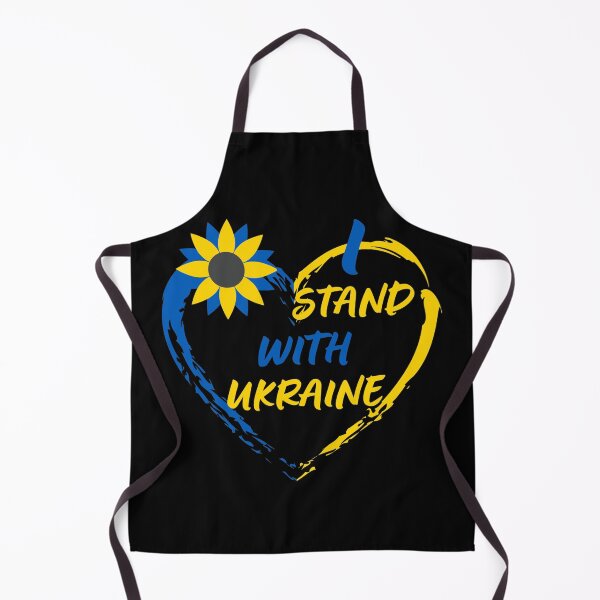 Item preview, I Stand With Ukraine | Heart | Ukraine Flag designed and sold by zakariadesigner.