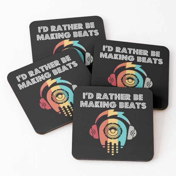 Item preview, Id Rather Be Making Beats Beat Pad DJ Audio Music Producer designed and sold by JukeLox.