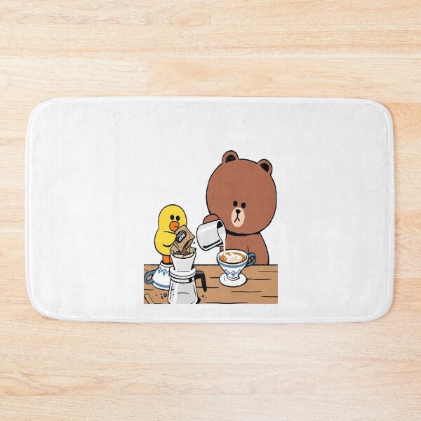 Item preview, Cute brown bear cony bunny rabbit coffee lovers Graphic . designed and sold by CameronBrewer1.