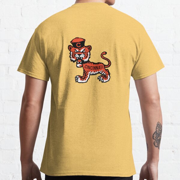 Cincinnati Bengals Retro Vintage Art Kids T-Shirt by Joe Hamilton