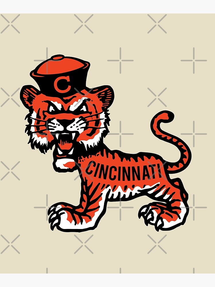 Bengals Reimagined Vintage Fighting Mascot  Poster for Sale by  Satisfaction52