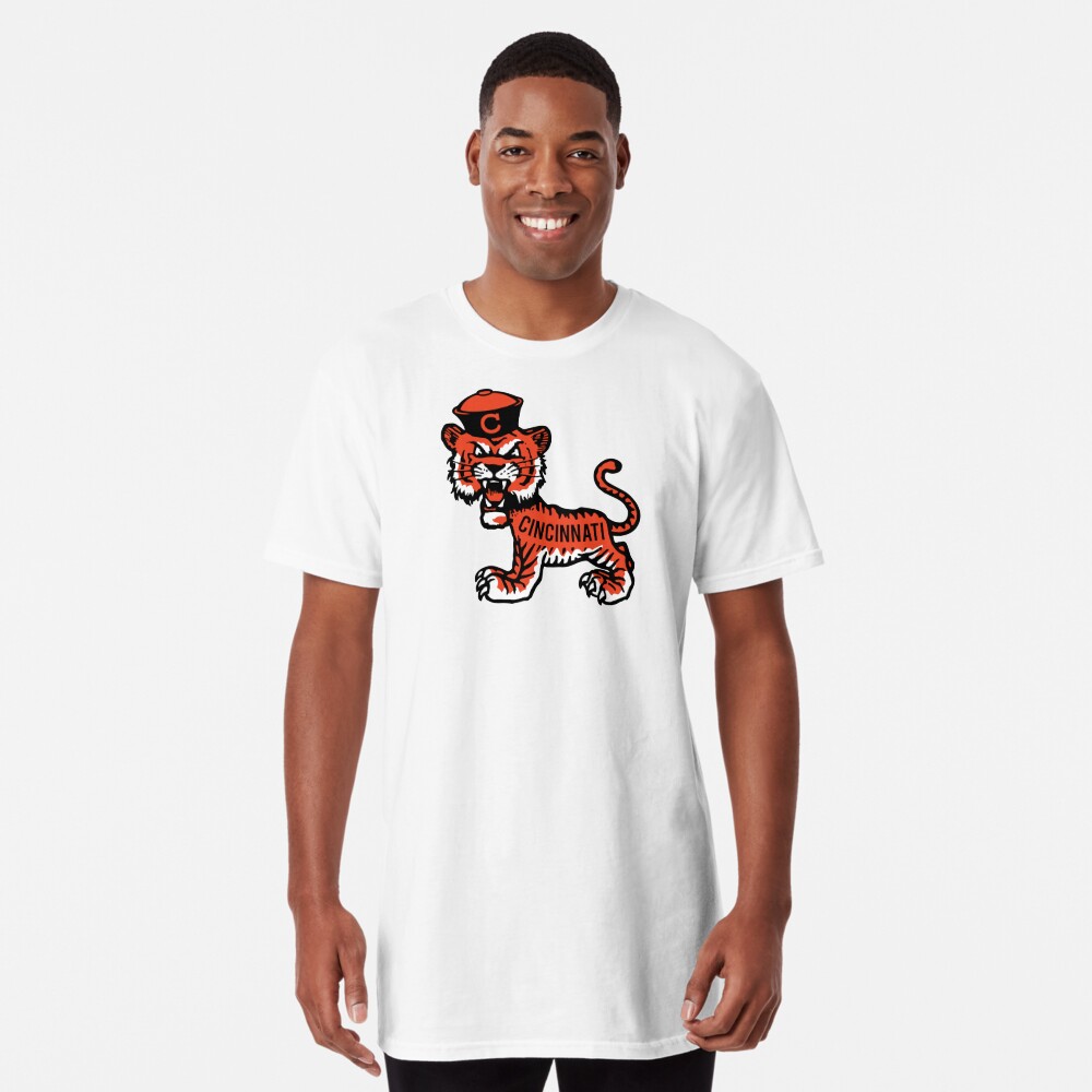 deadmansupplyco Cincinnati Bengals - Vintage Walking Angry Tiger T-Shirt