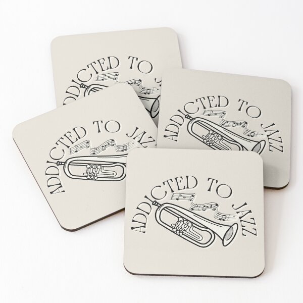 Item preview, Addicted To Jazz, Cool Trumpet Jazz Design For Jazz Lovers designed and sold by TrulyEpoque.