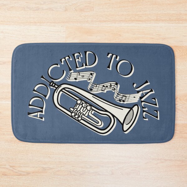 Item preview, Addicted To Jazz, Cool Trumpet Jazz Design For Jazz Lovers designed and sold by TrulyEpoque.