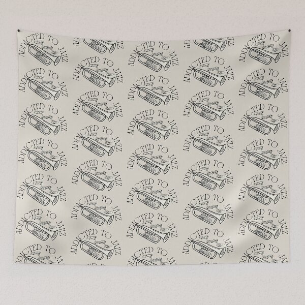 Item preview, Addicted To Jazz, Cool Trumpet Jazz Design For Jazz Lovers designed and sold by TrulyEpoque.