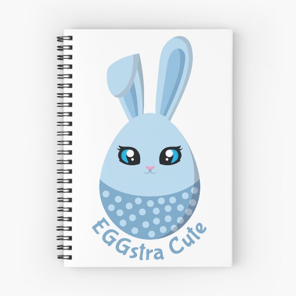 Item preview, Funny EGGstra Cute Blue Easter Egg Bunny designed and sold by dass-art.