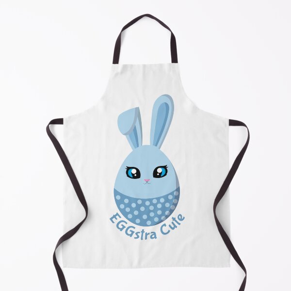 Item preview, Funny EGGstra Cute Blue Easter Egg Bunny designed and sold by dass-art.