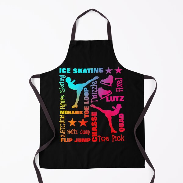 Item preview, Ice Skating Theme Rainbow Typography Fun Graphic designed and sold by MarcKira.