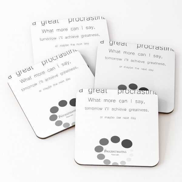 Item preview, A great procrastinator  designed and sold by RSdesignbureau.