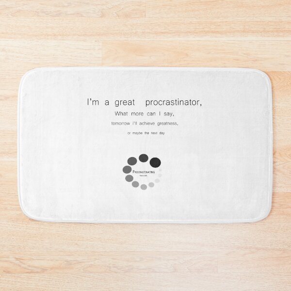 Item preview, A great procrastinator  designed and sold by RSdesignbureau.