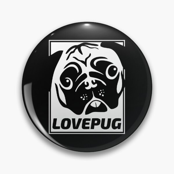 Item preview, Pug Dog LovePug graphic designed and sold by peterpaz.